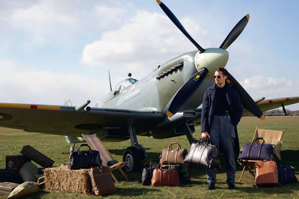 Aspinal of London, David Gandy, táska, bag, limitált kollekció, limited edition