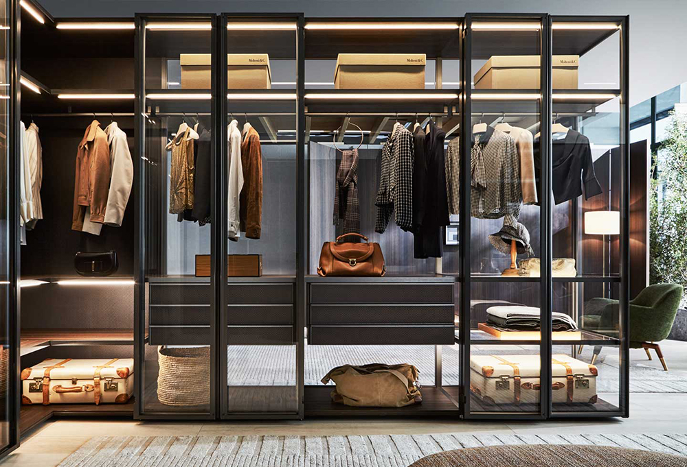 Molteni&C, Gliss Masterglass, lakberendezés, enteriőr, interior, interierur, decoration, dekoráció, S/ALON BUDAPEST, lakástrend, kiállítás, expo, gardrób, wardrobe, closet