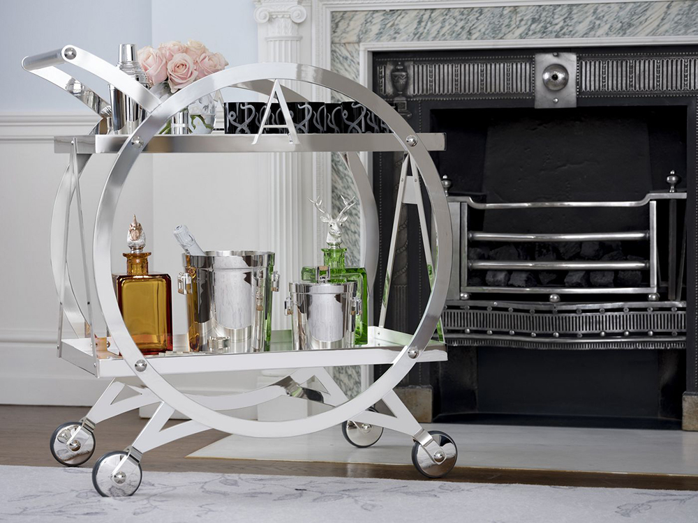 Asprey, Ritz-Carlton, trolley, zsúrkocsi, coctail, koktél