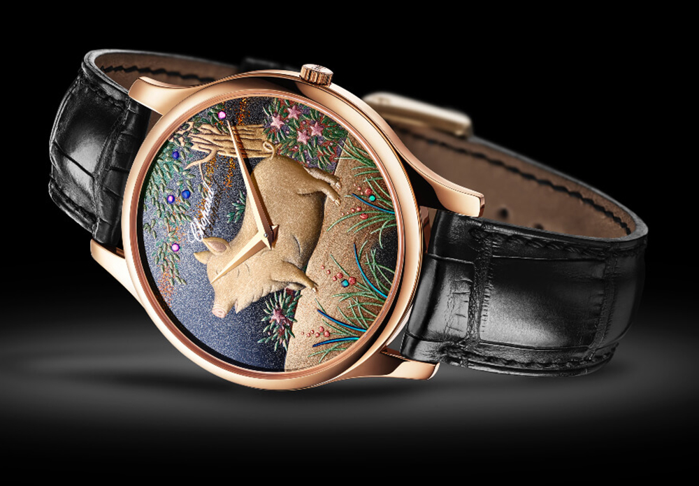 Chopard L.U.C XP Urushi Year of the Pig, chinese zodiac, kínai horoszkóp, zodiákus, disznó éve, 2019