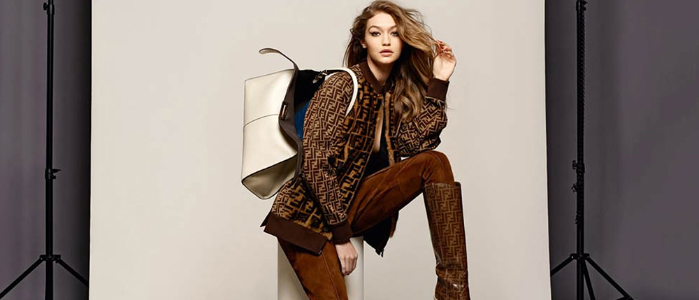 Fendi Fall Winter 2018 Ad Campign Gigi Hadid