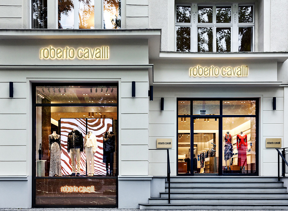 Roberto Cavalli store, üzlet