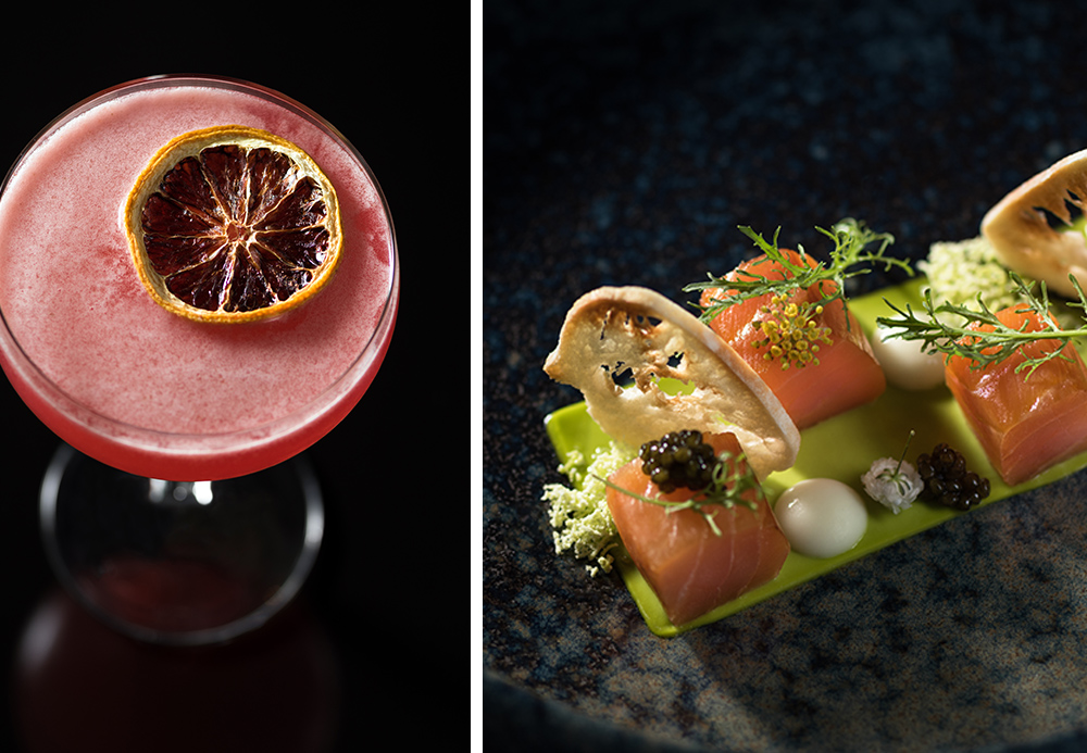 The Ritz-Carlton Budapest_Kupola Bar_hotel_luxury_szálloda_salmon_lazac_koktél_coctail