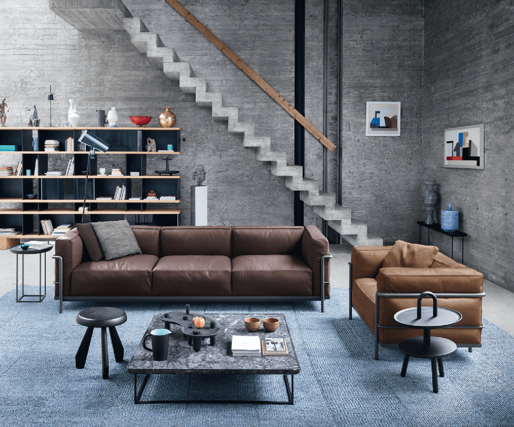 Cassina_LC2_Poltrona_sofa_Le Corbusier