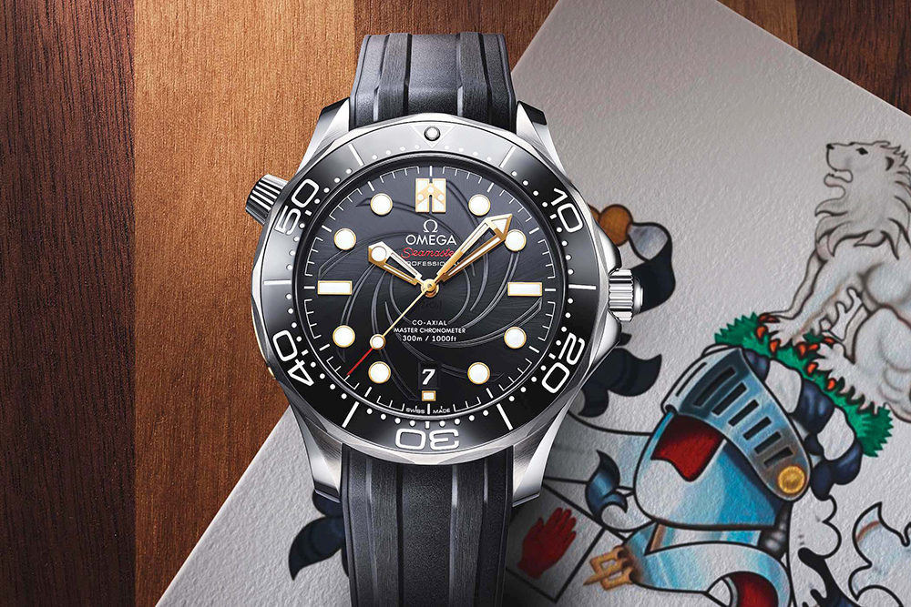 Omega Seamaster Diver 300M On Her Majesty’s Secret Service 50th Anniversary_karóra_watch-limited edition_limitált kollekció