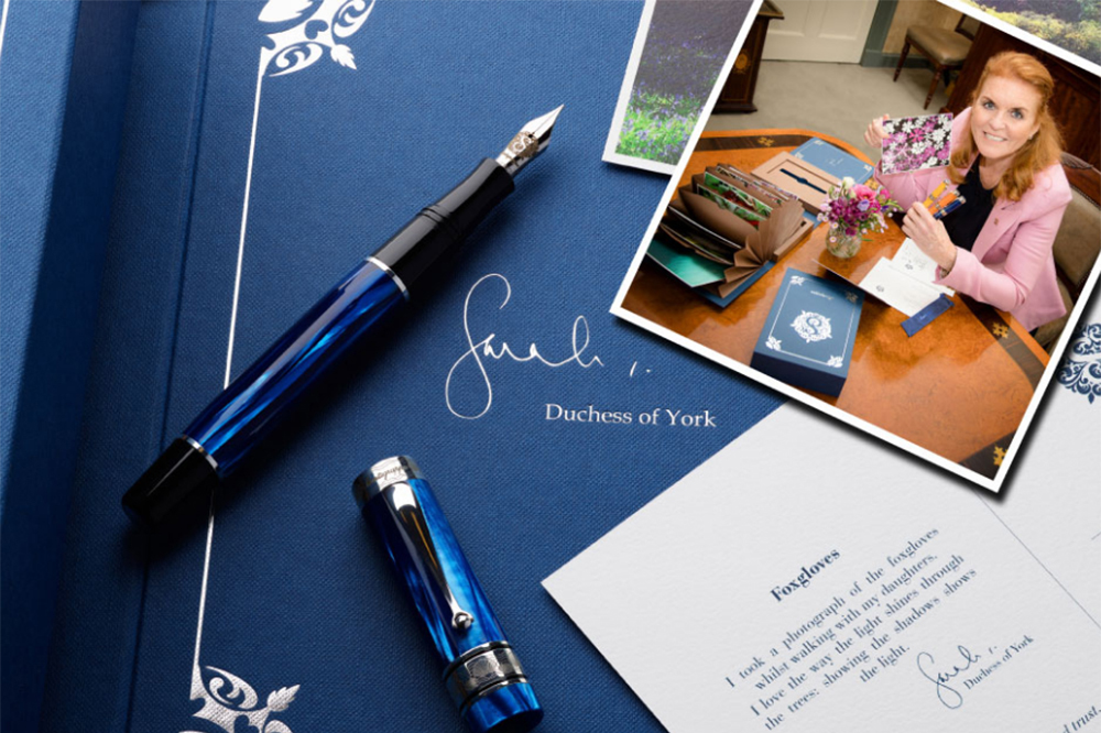 Montegrappa_Fergie_Duchess of York_hercegné_Sarah Ferguson_fountain pen_töltőtoll_limited edition