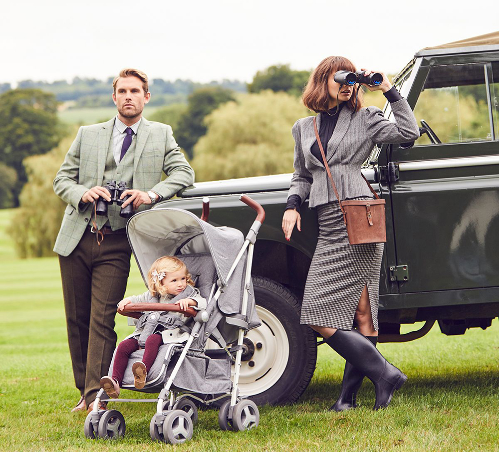Marie Chantal Greece_crown princess_baby trolley_Silver Cross_London