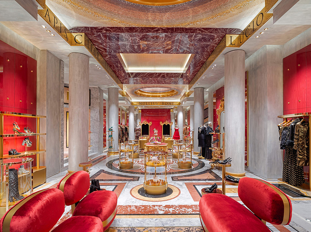 Dolce&Gabbana Rome_Piazza di Spagna_boutique_store_üzlet