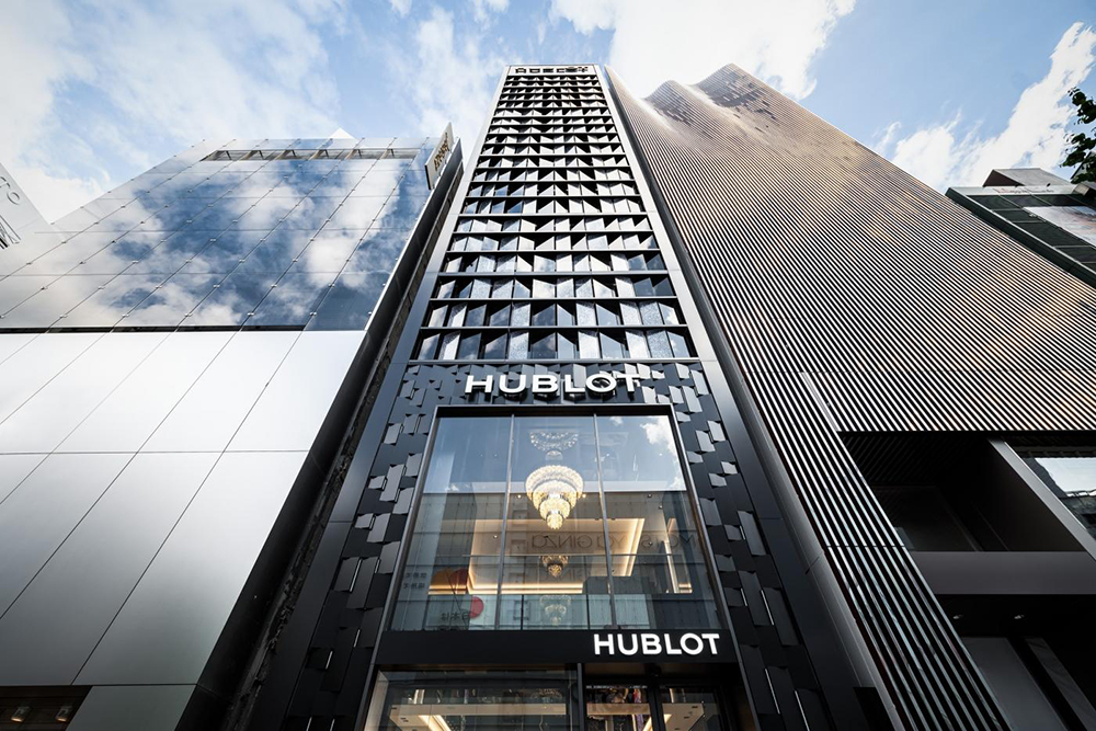 Hublot Tower_Ginza_Japan_Tokyo_Tokió_flagship_store_40 anniversary