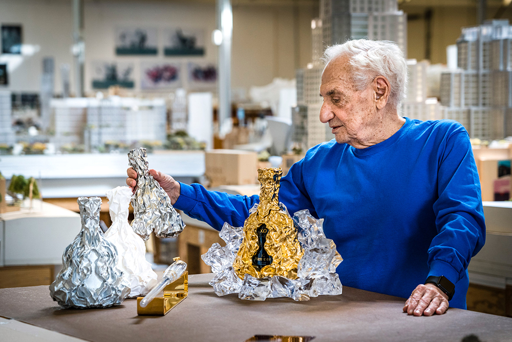 Hennessy X.O._Frank Gehry_limited edition_limitált