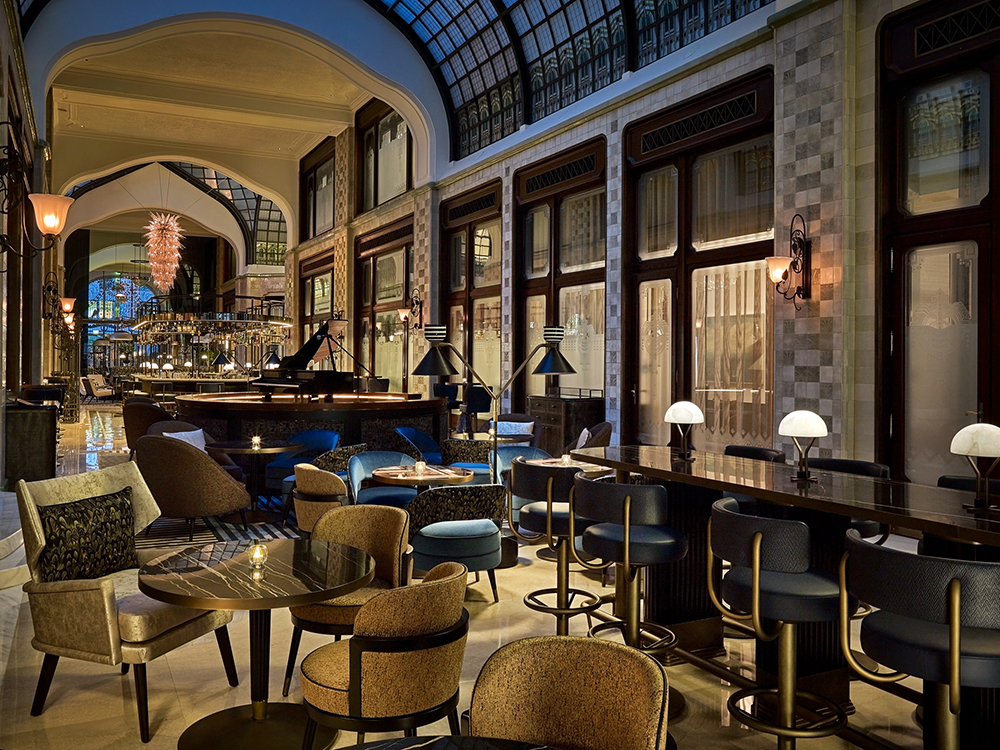 Four Seasons Hotel Budapest Gresham Palace_palota_Múzsa Bar