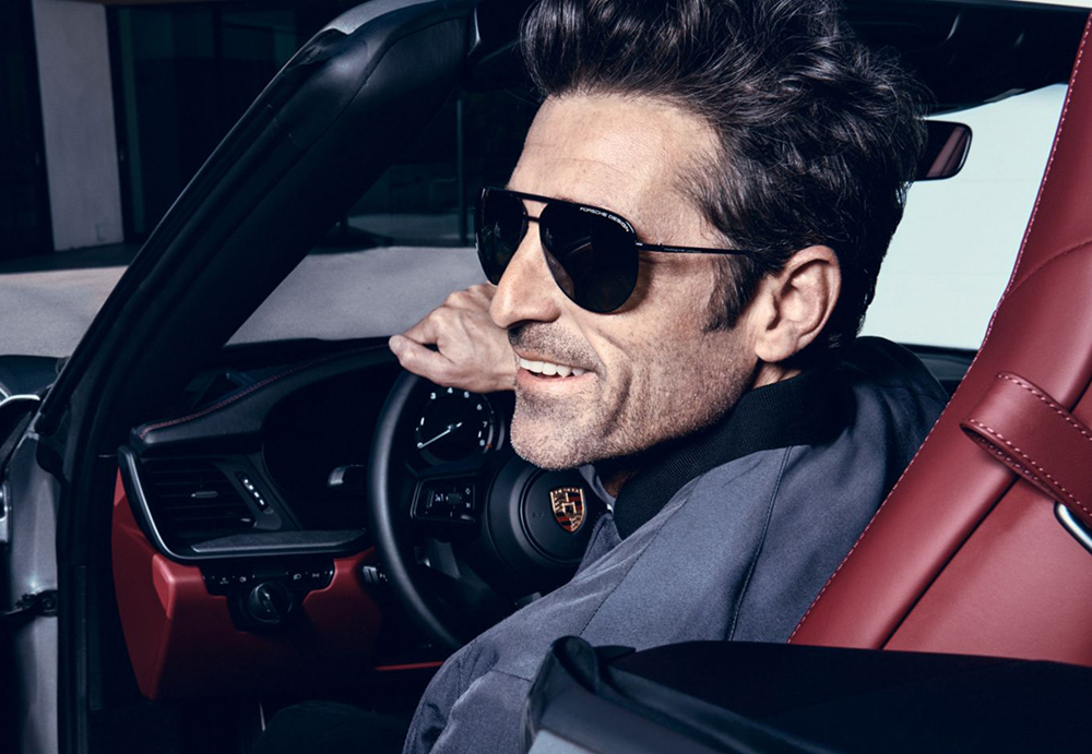 Patrick Dempsey_Porsche Design_sunglasses_napszemüveg