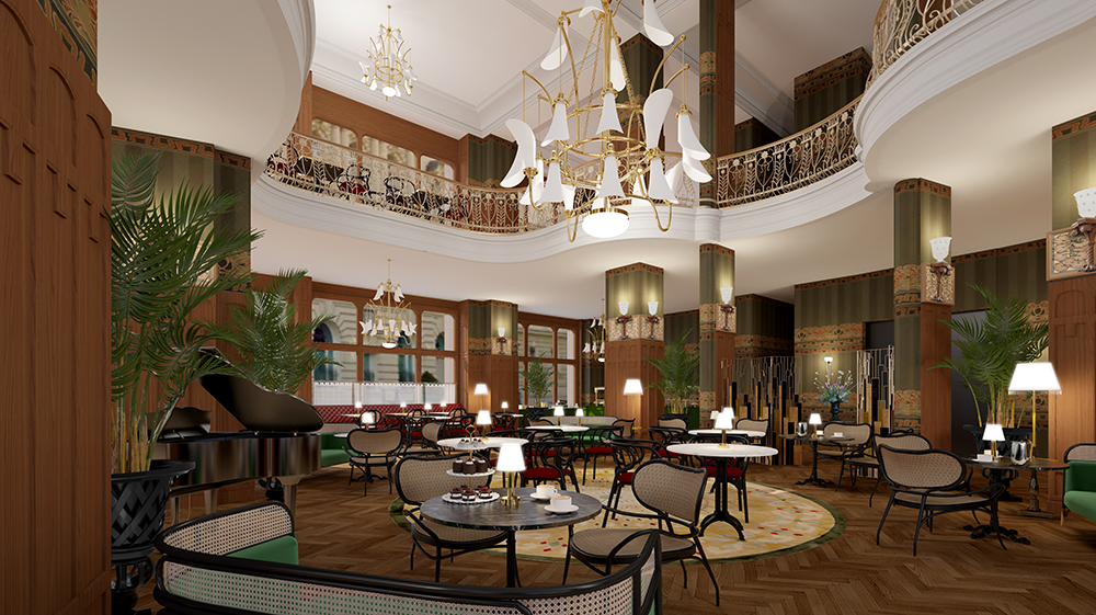 Wolfgang Puck_Matild Palace Budapest_Michelin star chef_séf_palota_cafe cabaret