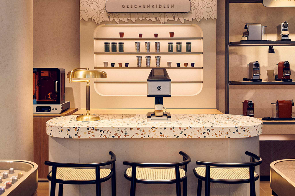 Nespresso Vienna_Bécs_flagship store_üzlet