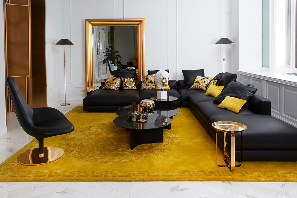 Versace Home Milan Via Durini flagship üzlet store